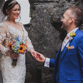 Wedding flowers by Next Door Florists